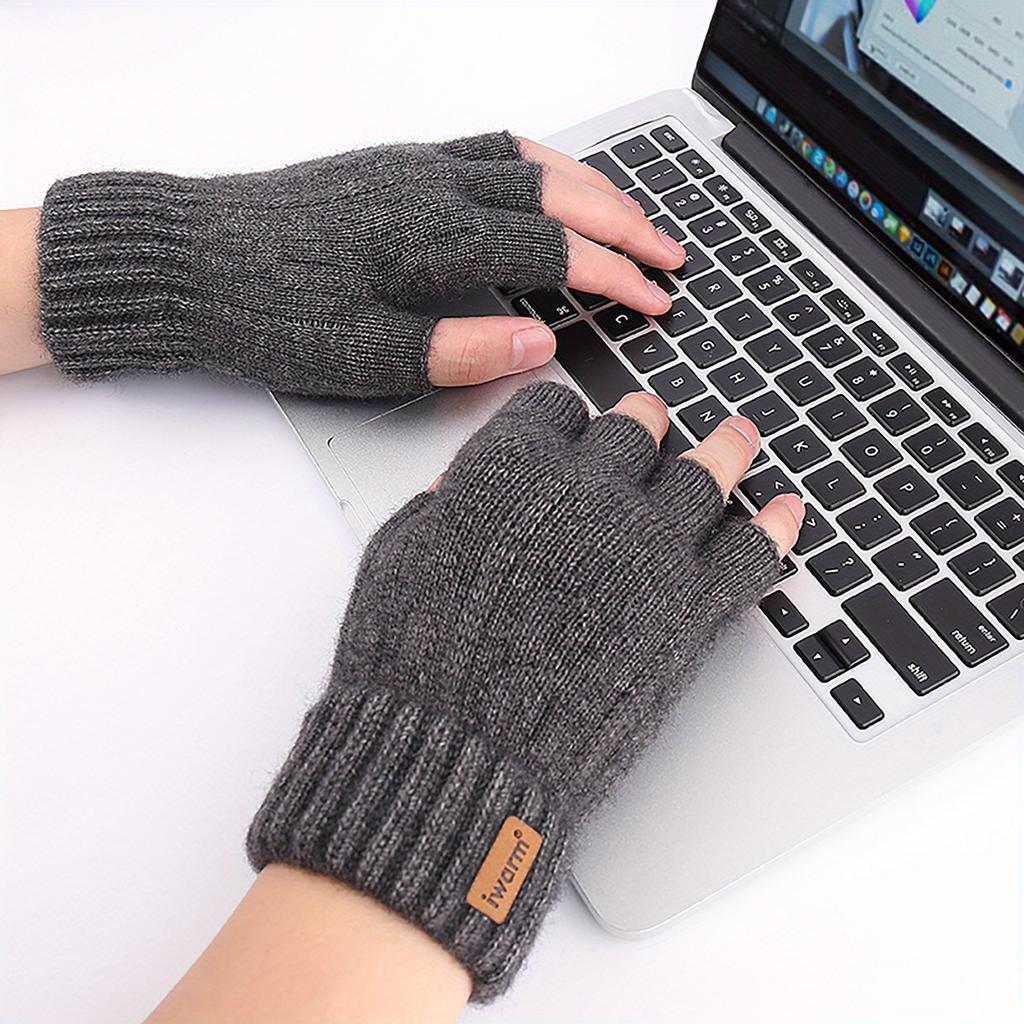 1PAIR Winter Soft Warm Alpaca Gloves