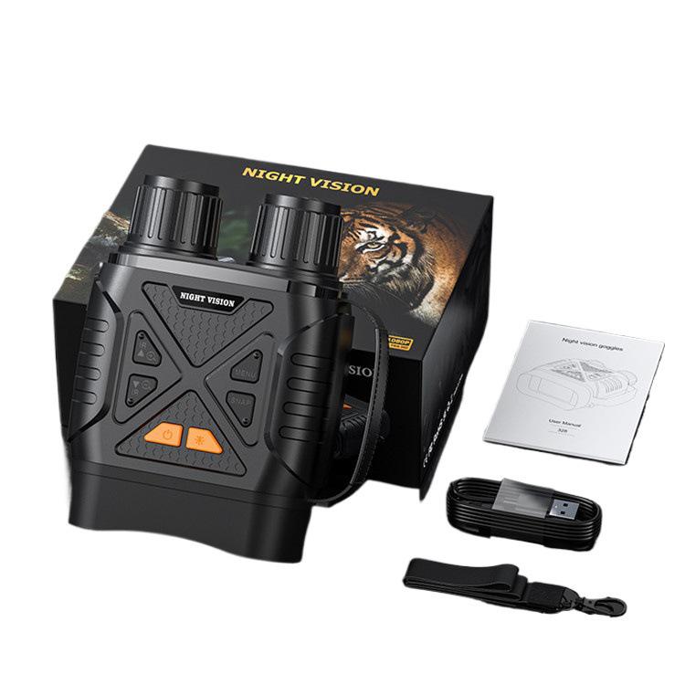 Ultra-HD 4K Night Vision Binoculars with Infrared & Large Screen for Outdoor Use