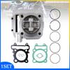 Motorcycle Cylinder Liner Assembly Rebuild Kit with Gaskets Piston Alloy Steel Diameter 74mm Replacement for Yamaha Ys250 Xtz250