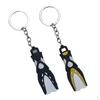 Set of 2 Scuba Key Chain for Kayak Tote Bag Yellow+Black