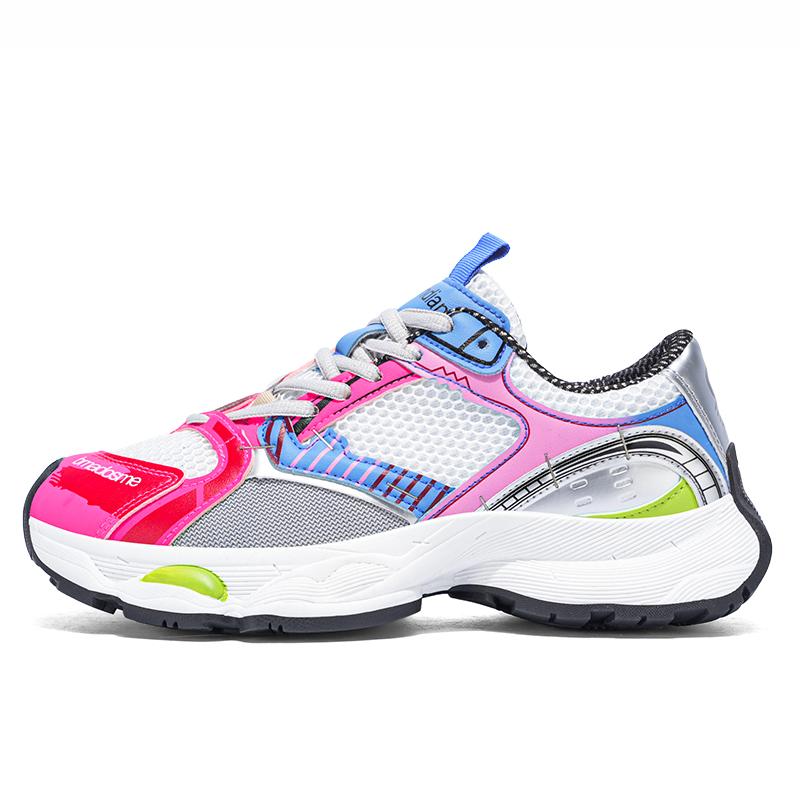 

Модные Красочные Повседневные Кроссовки Мужские Летние Сетчатые Массивные Туфли Платформа Мужские Дизайнерские Кроссовки Уличная Одежда Хип-Хоп Обувь Мужская Спортивная 39