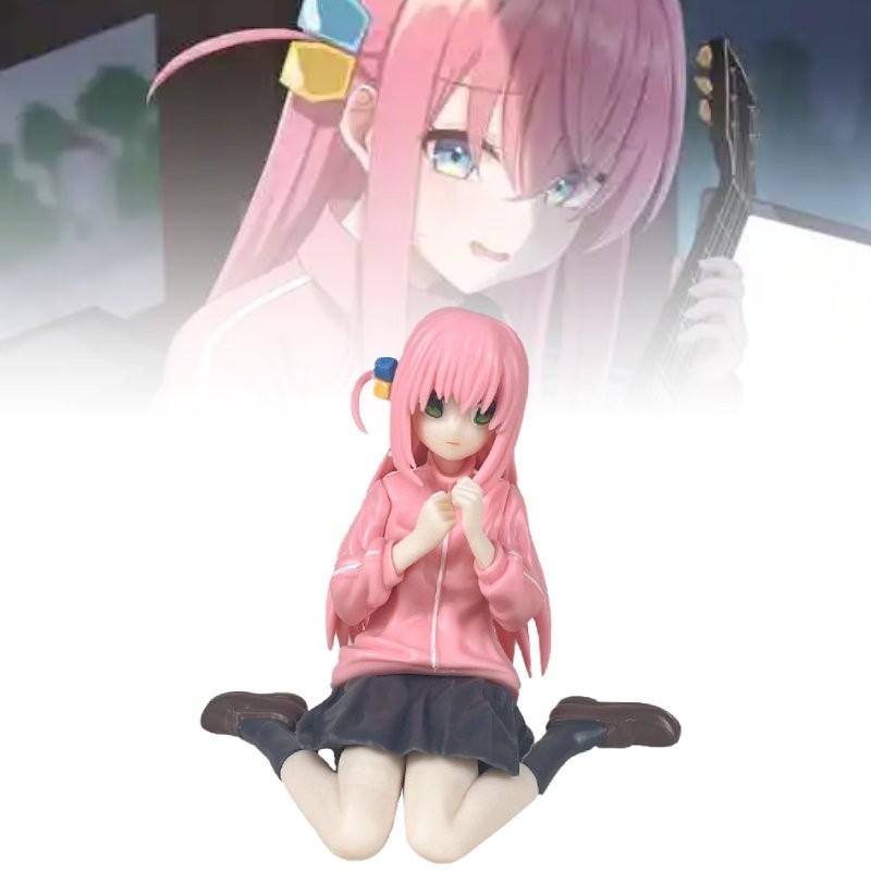 Stunning Goto Doku Sitting Anime Character Figure 8cm Perfect Addition To Your Collection