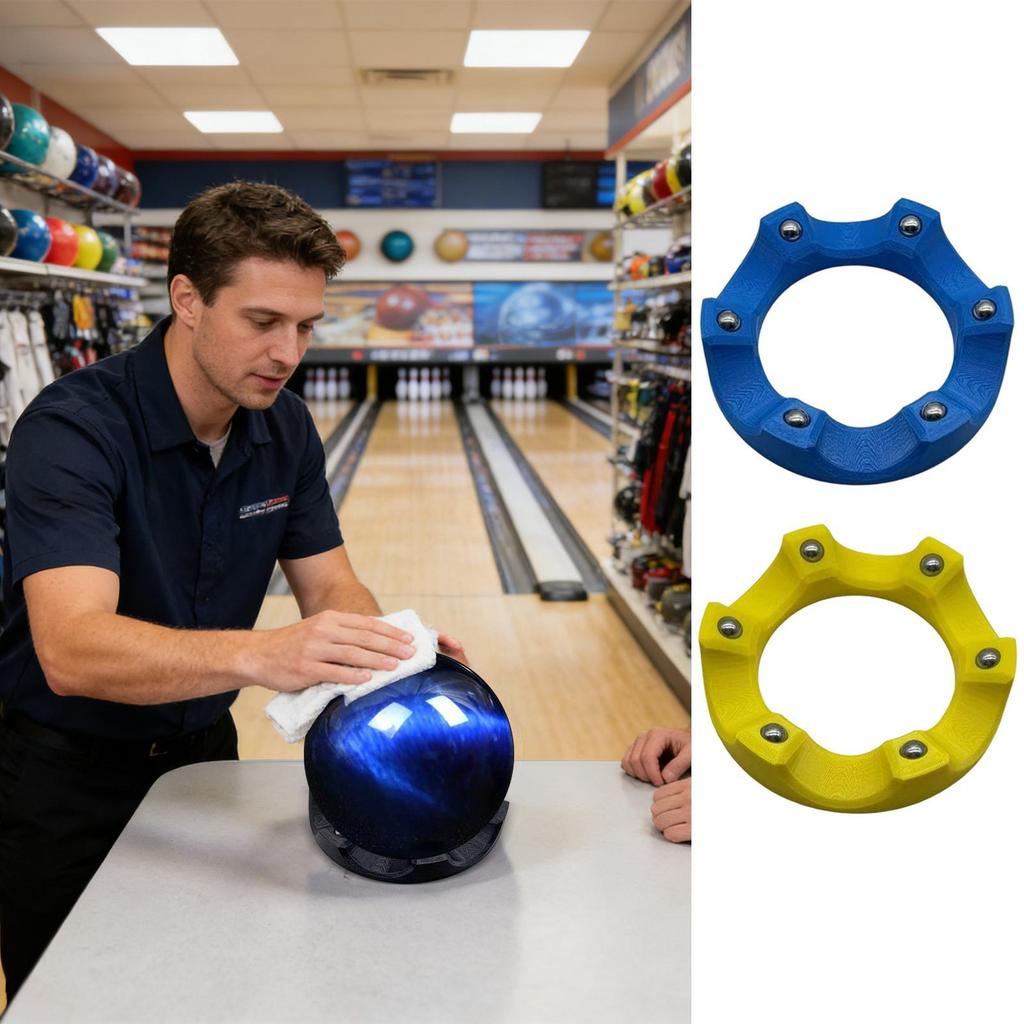 Supporto Girevole a 360 Gradi per Palla da Bowling Supporto Girevole per Palle di Ricambio Accessori da Bowling Per Prestazioni Ottimali
