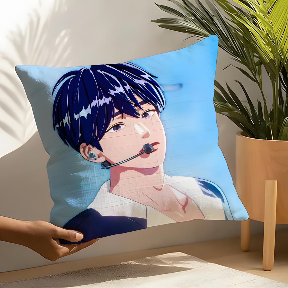 

Cool PpLAVE Bbamby Pillow Case Home Living Room Decoration Linen Pillow Cases Cushion Cover 30X30cm
