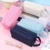 DYS Pencil Case, with Easy Grip Handle Design, Large Capacity Pen Durable Oxford Pouch, for Kids Art School Supplies Stationery