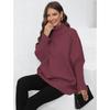 Women's Fall/winter Pullover Knit Solid Color Turtleneck Lapel Sweater