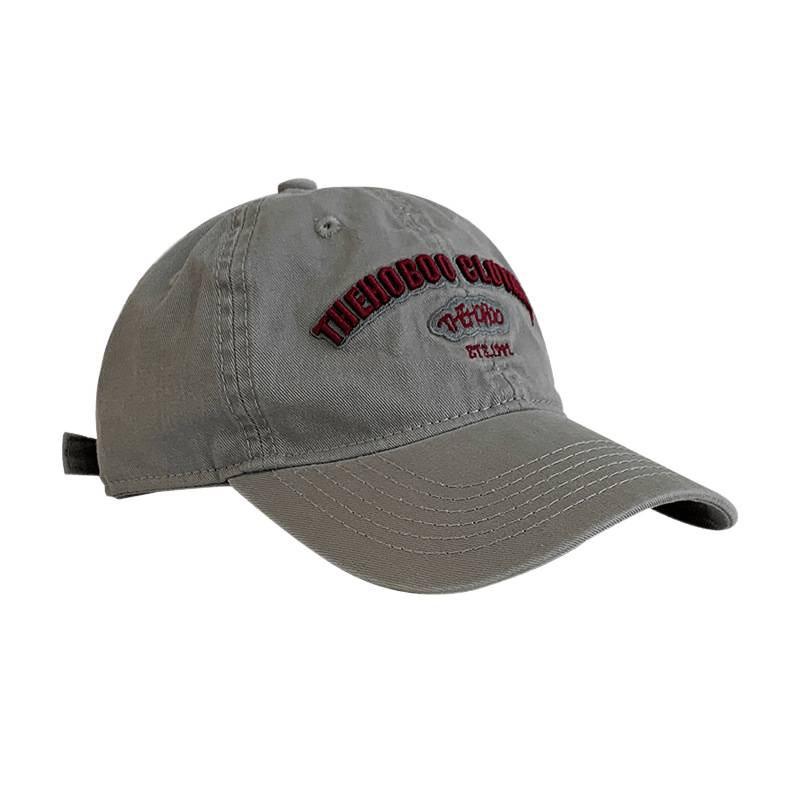 Бейсболка с вышитыми буквами для повседневной носки и защиты от солнца