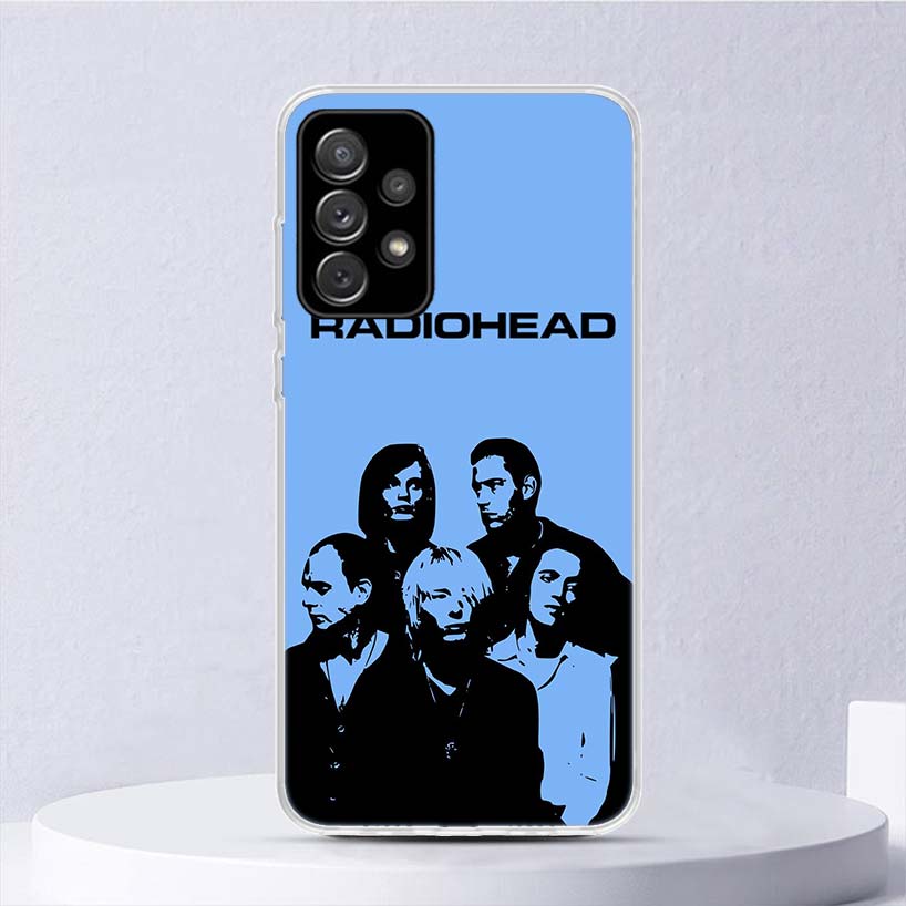 Bnad R-Radiohead Soft Case For Samsung Galaxy A17 A16 A26 A36 A56 A15 A14 A13 A55 A54 A53 Phone Cover A25 A35 A24 A34 A23 A33