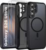 Matte Black Magsafe Case For Samsung S26 Ultra + 2X Glass