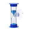 2Minute Hourglasses Timer With Suction Cup Shower Tooth Brushing Sandglass Timer Children Timer Toy Decorations