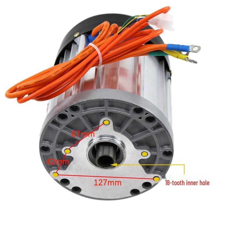 High-Power Electric Tricycle Brushless Motor Controller (60V/72V, 2000W/3000W)