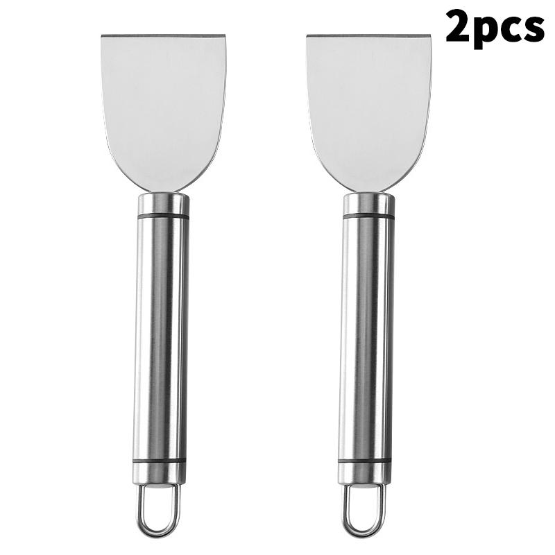 Stainless Steel Spatula Multi-Purpose Scraper Tile Flat Scraper Floor Glass Deglue Kitchen Refrigerator Cleaning Tools Spatula