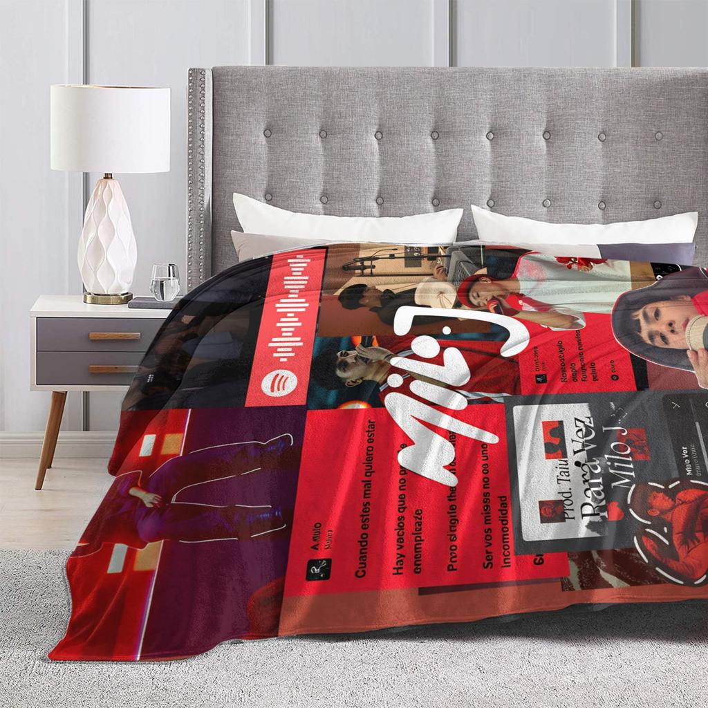 Rapper Milo J 111 Blanket Quality Soft Throw Blanket Winter Decorative Outdoor Comfortable Bedspread
