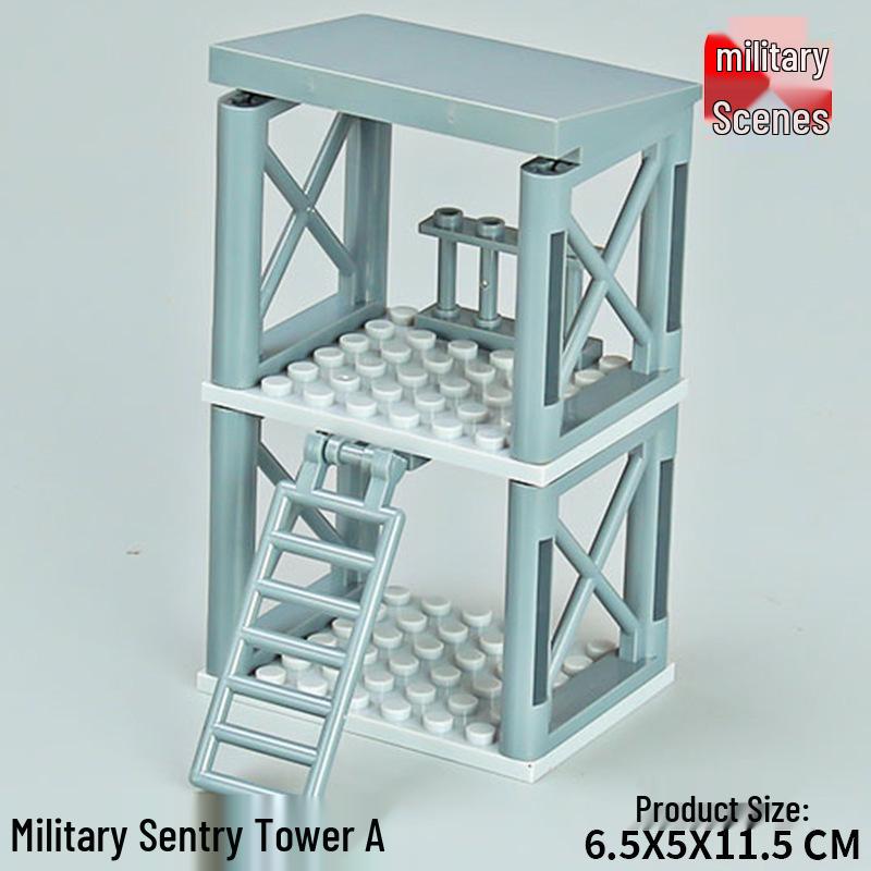 

Военный Тактический Полицейский Минифигурка Набор Строительных Блоков - Образовательная MOC Модель