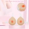 KAKA Silicone Breast Prosthesis with Soft and Enhances Bust Realistic for Cancer Stage Breast Fake Gender Natural Color Straps, Fluffy, Size, Texture,