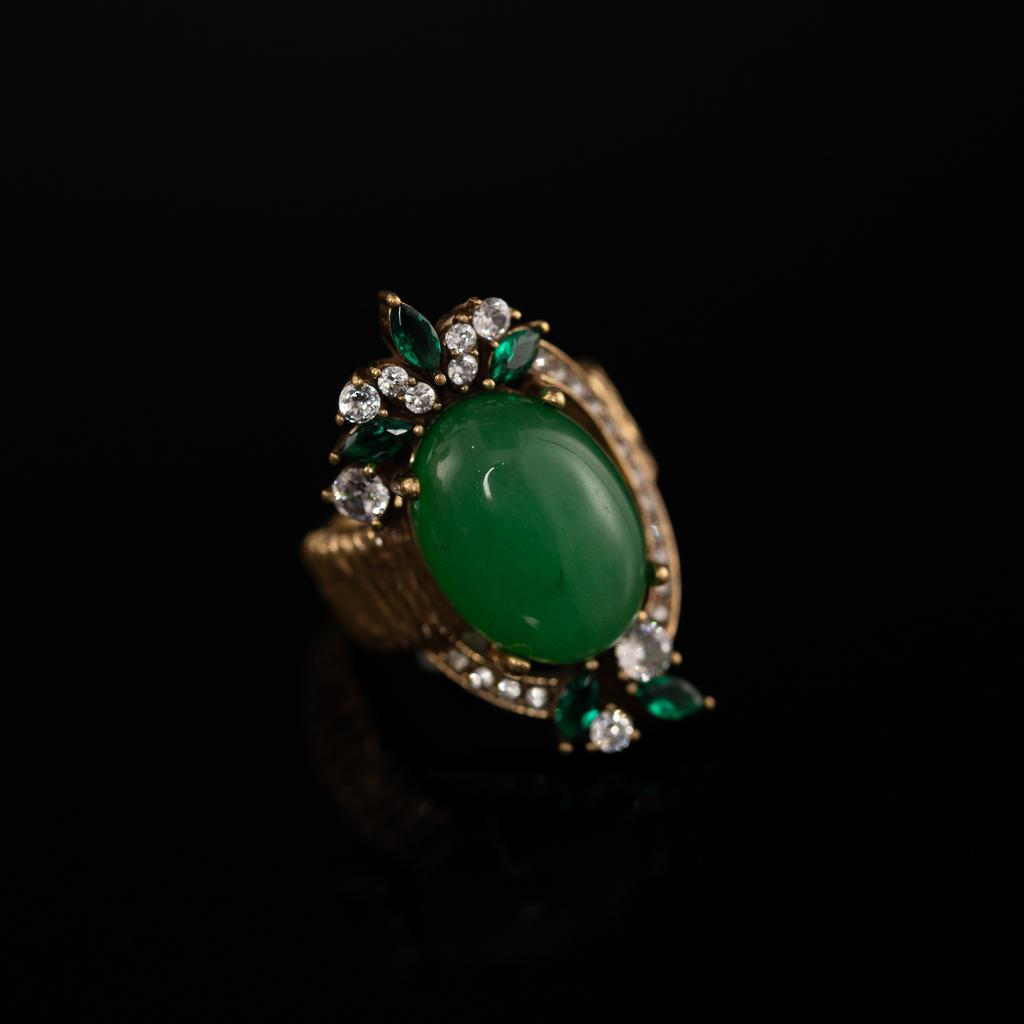 Medieval Copper Alloy Ring, Retro Court Style, High Sense Female Designer Temperament, New Ring