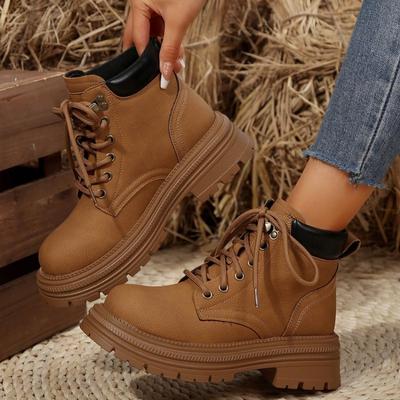 Lässige Martin-Stiefel in großen Größen für Damen, Herbst- und Winterstiefel, neue Lokomotivstiefel, Baumwollschuhe, Schneestiefel für Damen