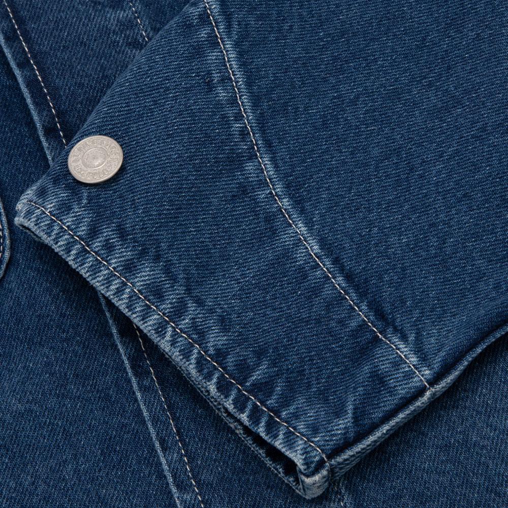 Polo Ralph Lauren Solid Color Single-Breasted Collar Long Sleeve Jacket Men Jackets Blue MNPOOTW16021562-400