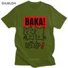 Funny Baka Rabbit Slap Tshirt Unisex Short Sleeved Japan Anime Unisexga Meme Tshirt Humor Casual Pure Cotton T Shirts Clothing Gift