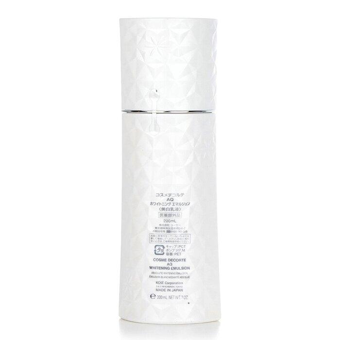 COSME DECORTE AQ Whitening Emulsion