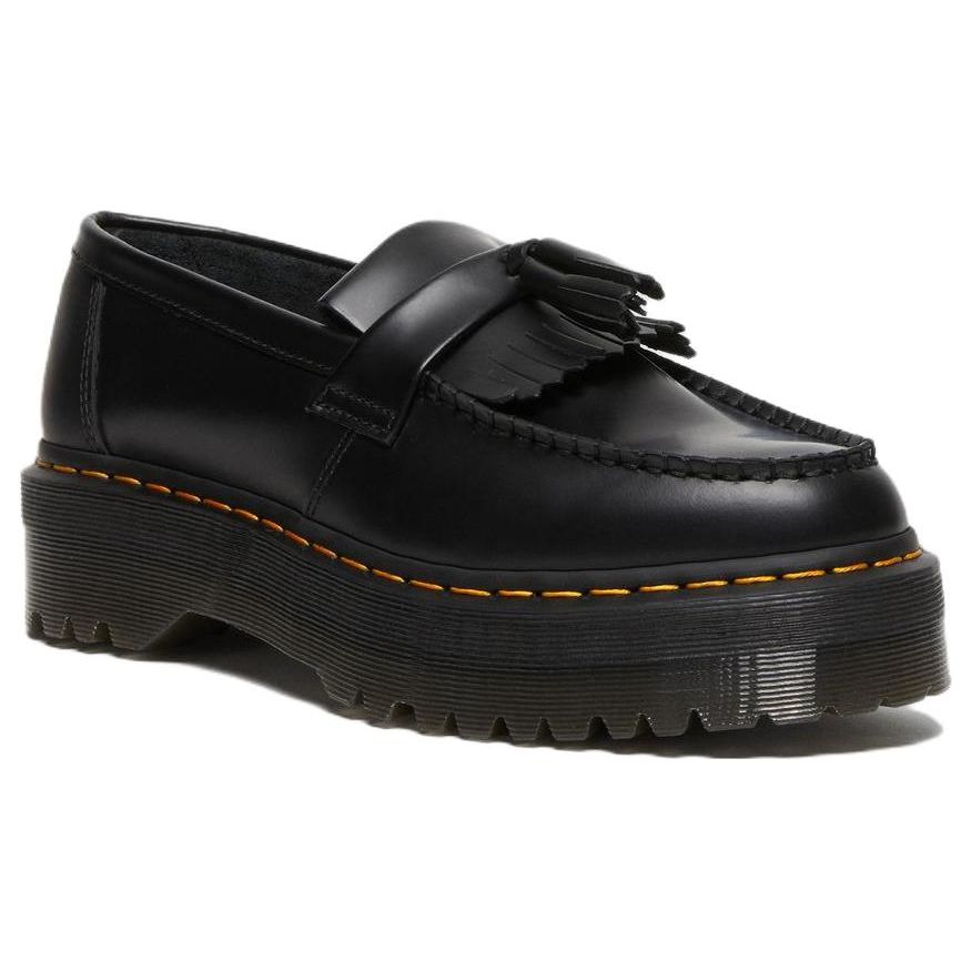 Dr. Martens Adrian Leather Platform Tassel Loafer Black Unisex Sneakers 27989001