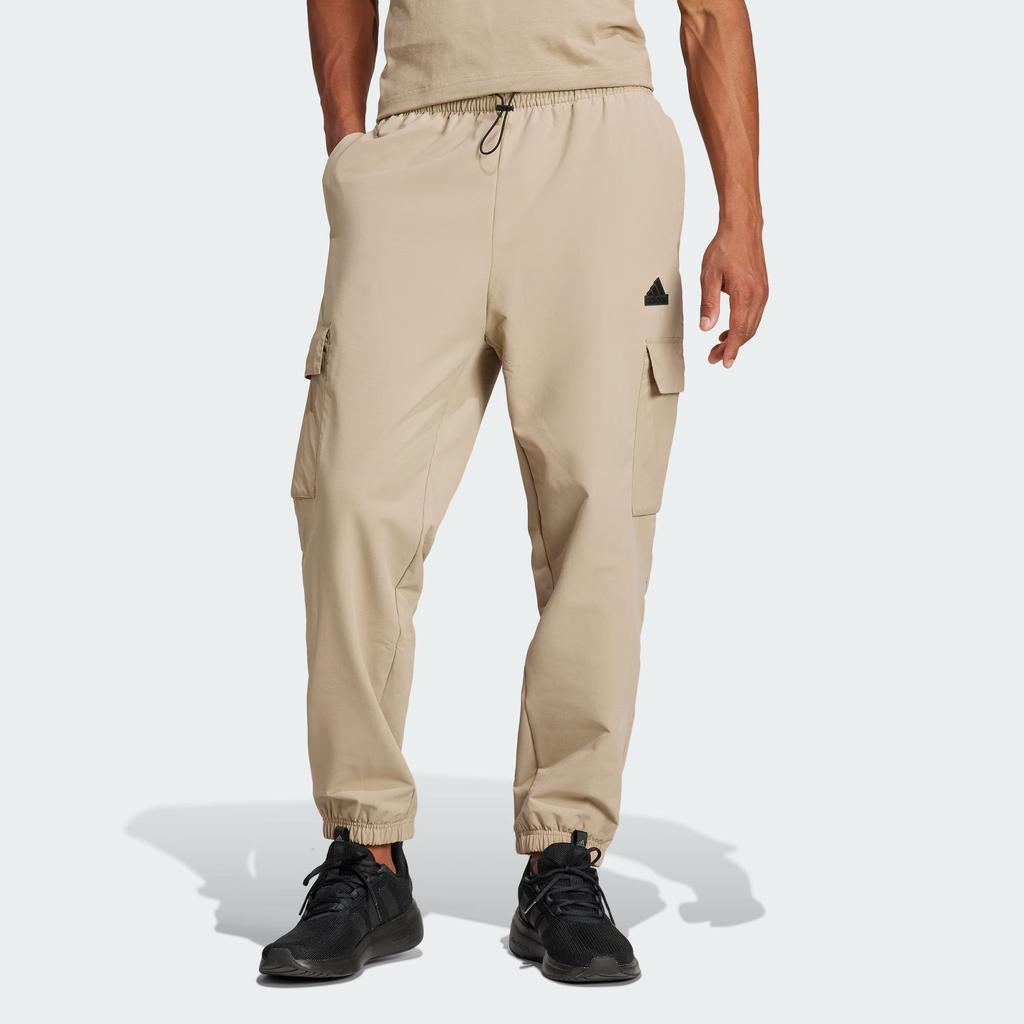 adidas City Escape Premium Cargo Pants Blanch Cargo Men Streetwear IS9283