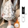 Bowknot High Waist Fleece-Lined Wide Leg Pants for Women, Spring 2025 Collection