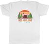 Just a Girl Who Loves Camping Unisexs TShirt Tee Gift Top