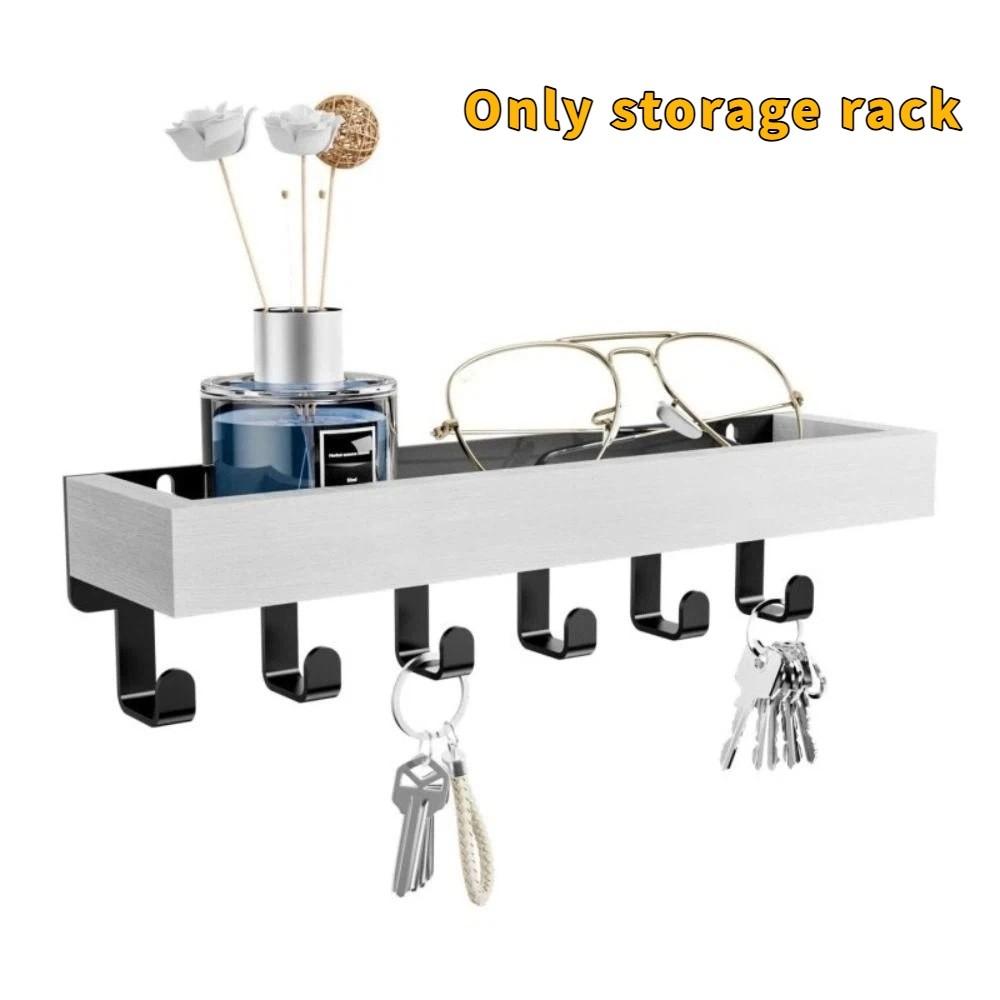 Household Key Rack Organizer Durable Storage Rack Wall Mounted Key Holder  for Entryway Decor