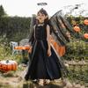 Halloween children's costume angel demon vampire cosplay night elf children's dress girl