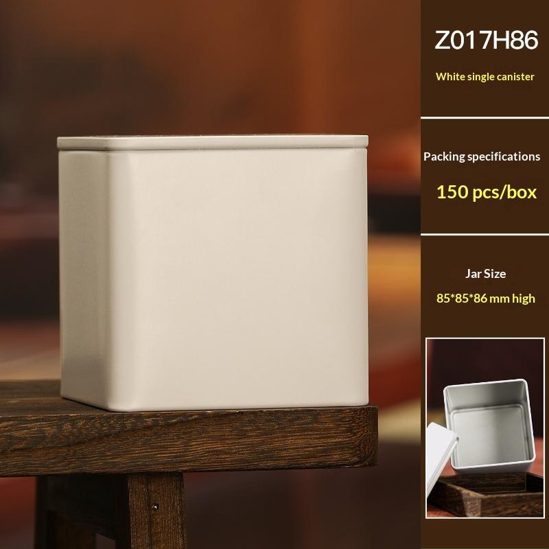 Coffee Bean Tea Leaf Sugar Storage Jar Empty Tea Tinplate Container Condiment,Coffee Bean Pot Containers Desktop Tea Bag Tin