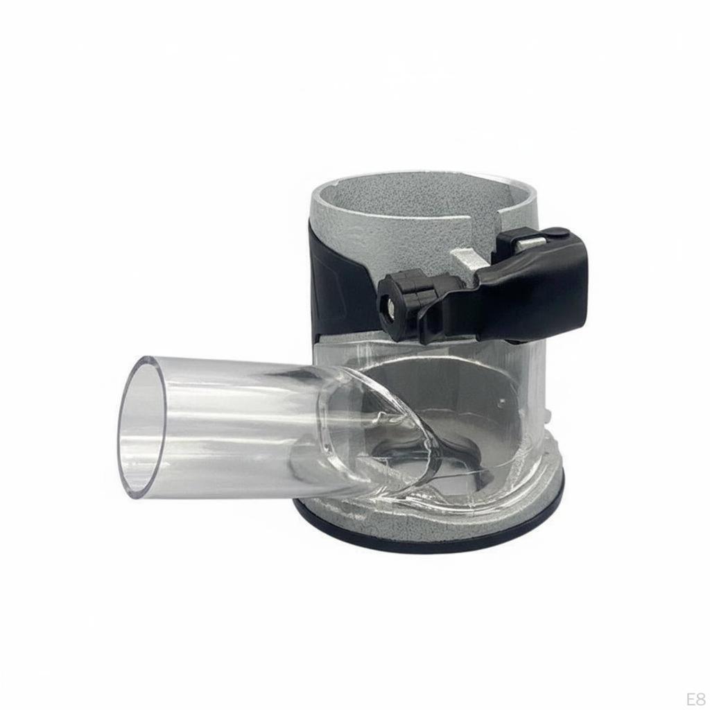 Router Dust Collection Base Thickened PC Material Transparent Trimmer