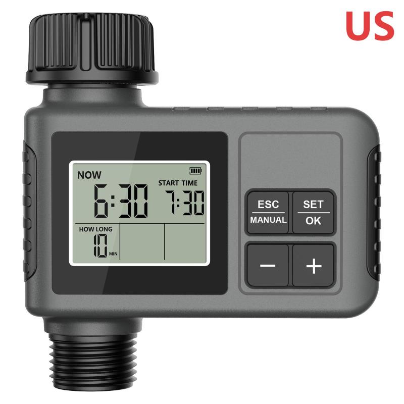 Smart Water Timer Lcd Display Irrigation Automatic Watering Device Zone Watering System Timed Sprinkler Garden Programmer