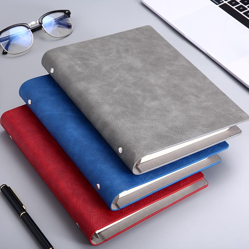 A5 Notizblock: Superdickes Business-Notizbuch mit individuellem Logodruck für Büromeetings