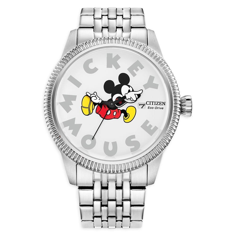 

Citizen Mickey Mouse Stainless Steel Eco Drive Watch For Men By Citizen