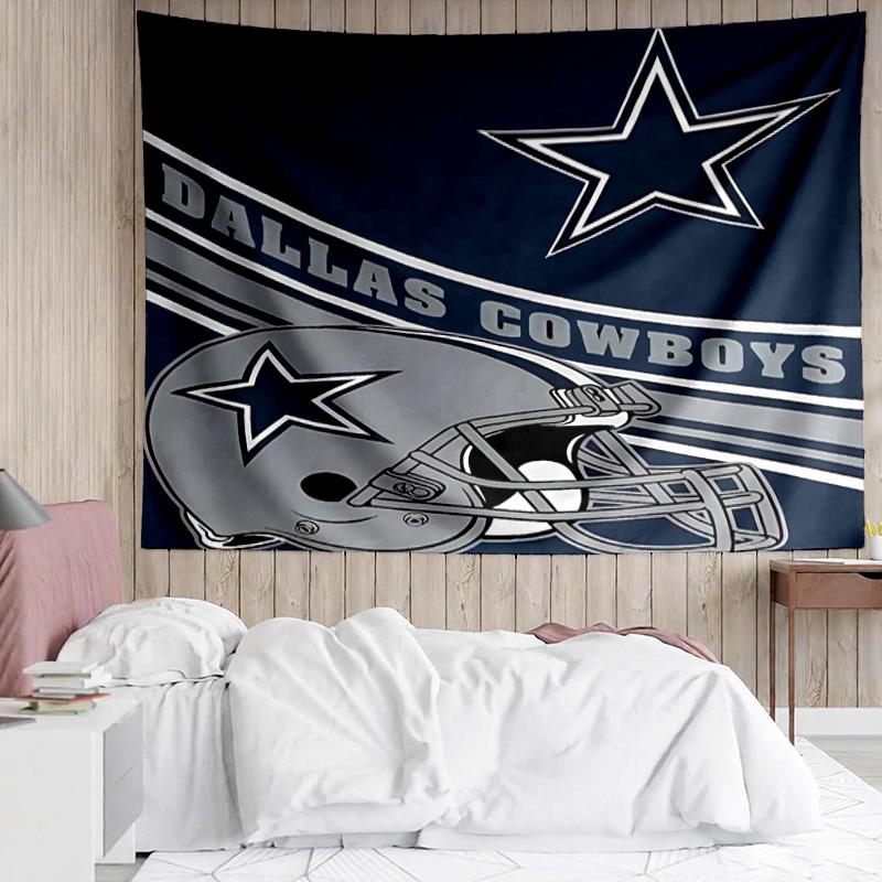 Dallas Cowboys Tapestry for Bedroom Aesthetic Classroom Tapestries Wall Hanging for Living Room Dorm Office,Ideal Creative Gift