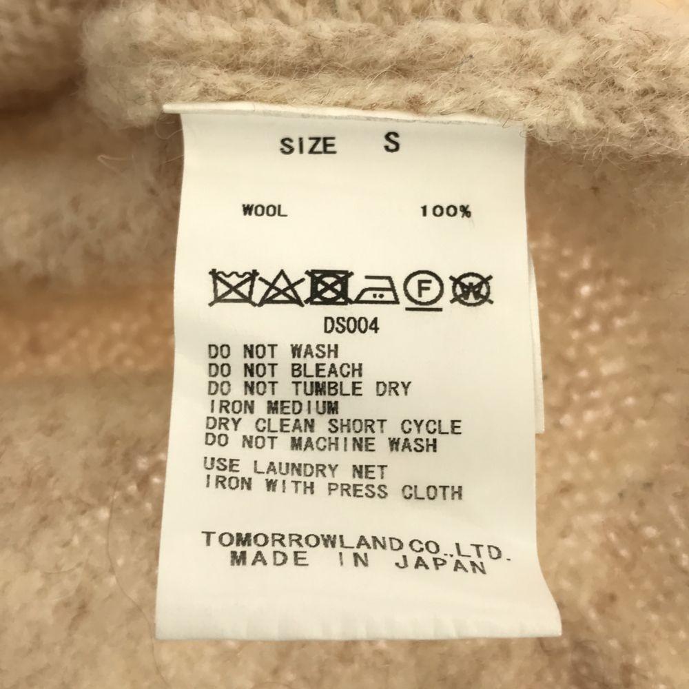 MACPHEE Jamiesons wool made in Japan Long sleeve knit S beige sweater Women Used