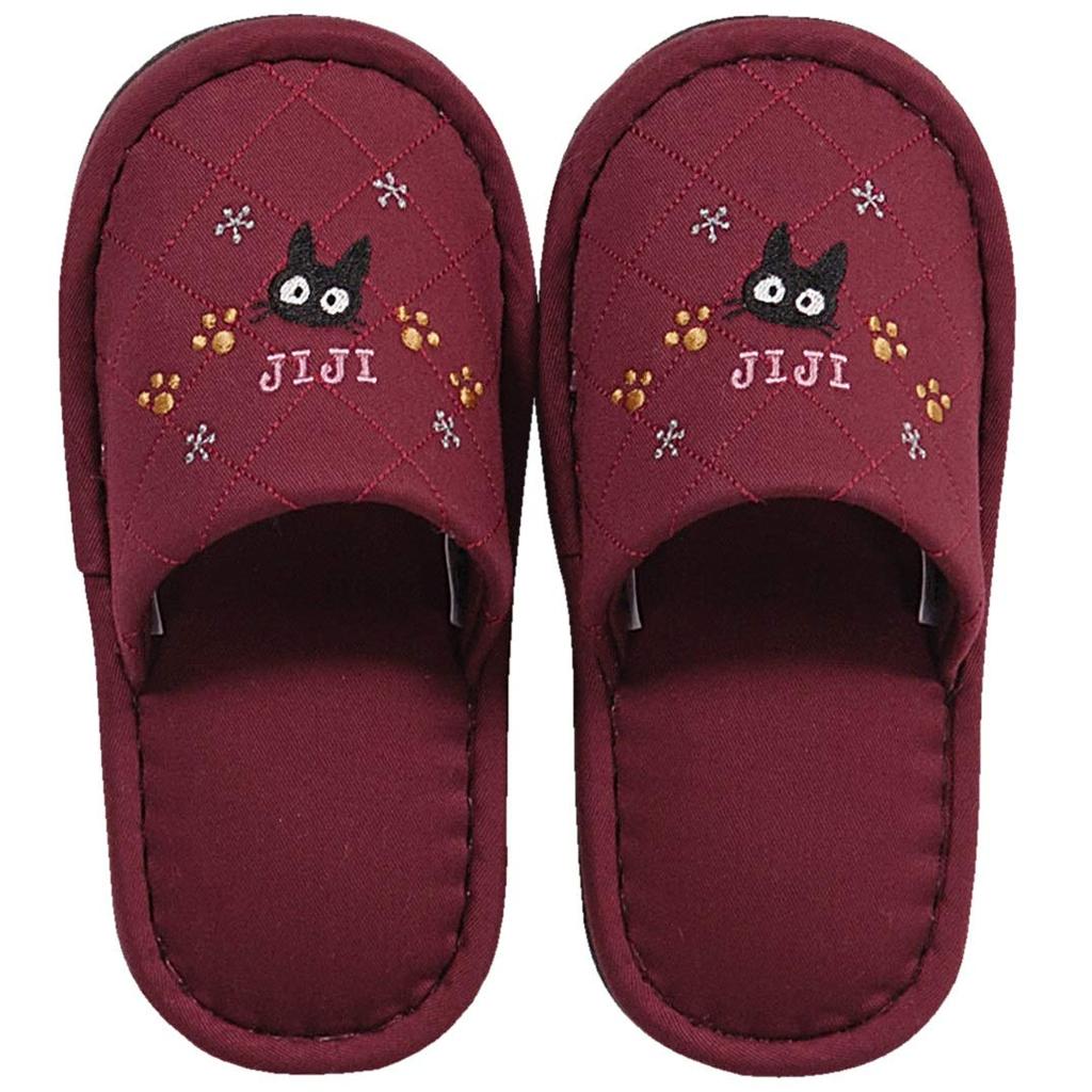 Senko Kiki's Delivery Service Tokimeki Children's Slippers, Approx. 18cm, Red, Antibacterial and Antiviral, 63333