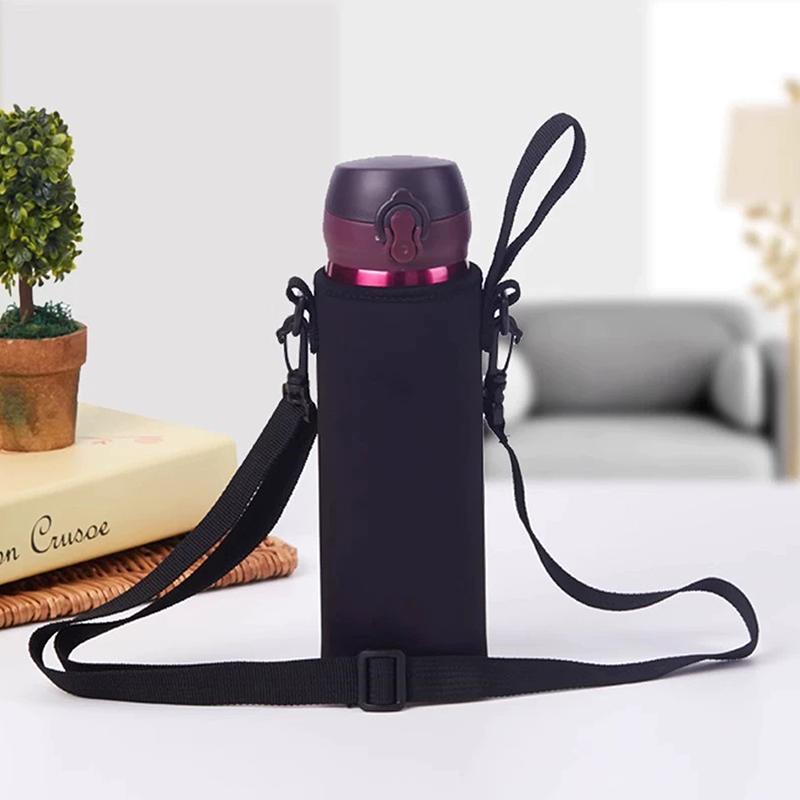 2 In 1 Portable Water Bottle Bag Outdoor Cup Cover Convenient Outdoor Travel Thermos Cup Cover Water Bottle Case