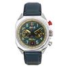Bell X-1 Machbuster Chronograph Aviation Blue Rubber Strap Blue Dial Quartz AV-4118-01 Men's Watch