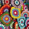 60/80ks Velkoobchodní sada háčkovaných čtverců Vícebarevná silná příze Řemeslná sada s kompletními DIY babičkovskými čtverci pro deky Amigurumi Koberce