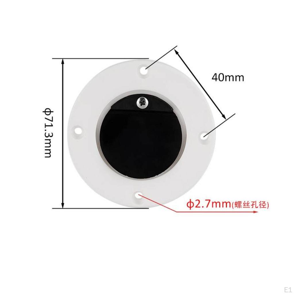 Drain Outlet with Backflow Preventer Prevention Marine Fitting Ball Easy to