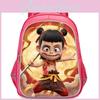 Nezha 2 Mo Tong Nao Hai Ao Bing Girls School Backpack Lightweight Oxford Bookbag Large Capacity For Elementary Students