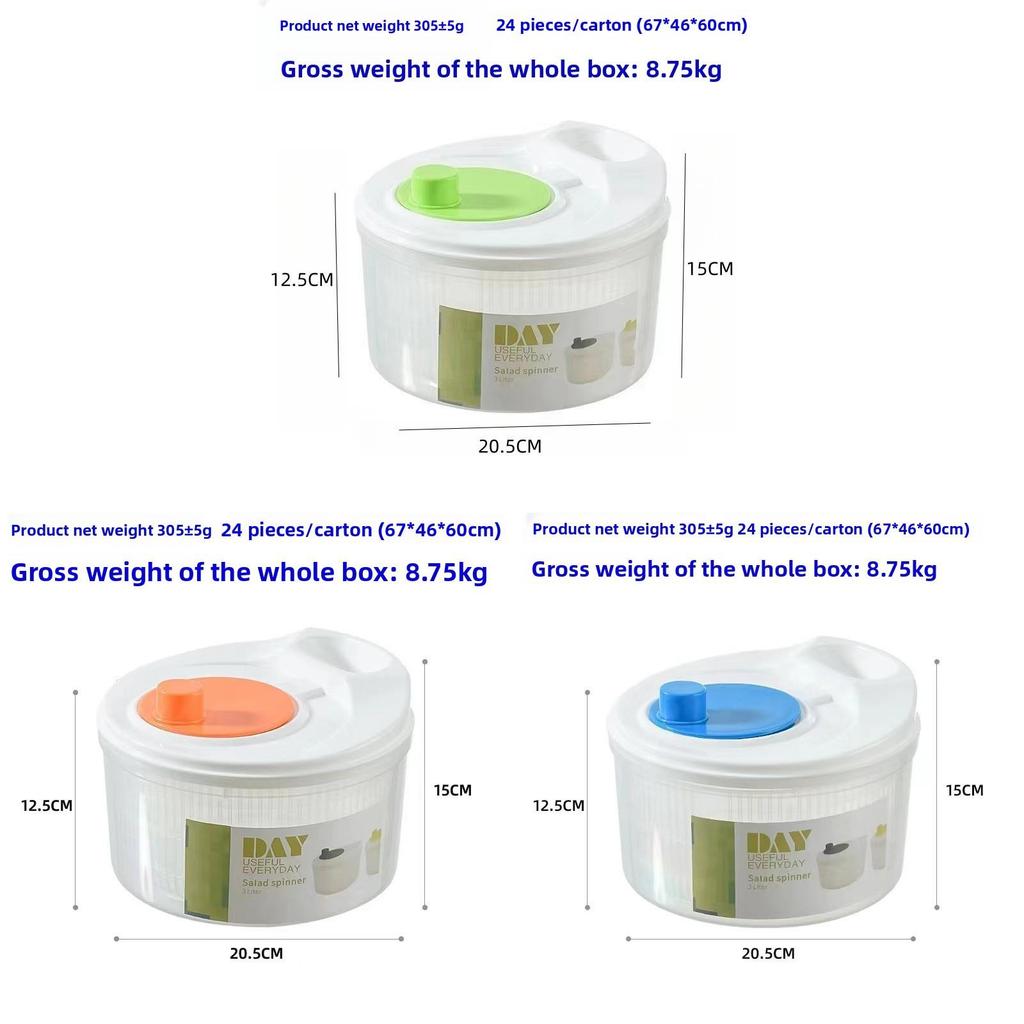 Kitchen Vegetable Dehydrator And Salad Spinner With Modern Design For Food Prep