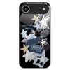 For iPhone 17 Air Case PC TPU Tempered Glass Pattern Printing Phone Back Cover