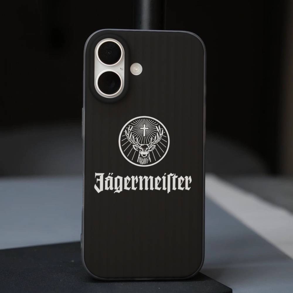 Hi J-Jagermeister Logo For IPhone 16 15 14 13 12 11 17 Pro Max Plus Wave Corrugated Phone Case Anti Drop Cover