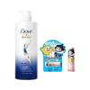 Dove Intensive Repair Shampoo & Runben Lip Balm Bundle