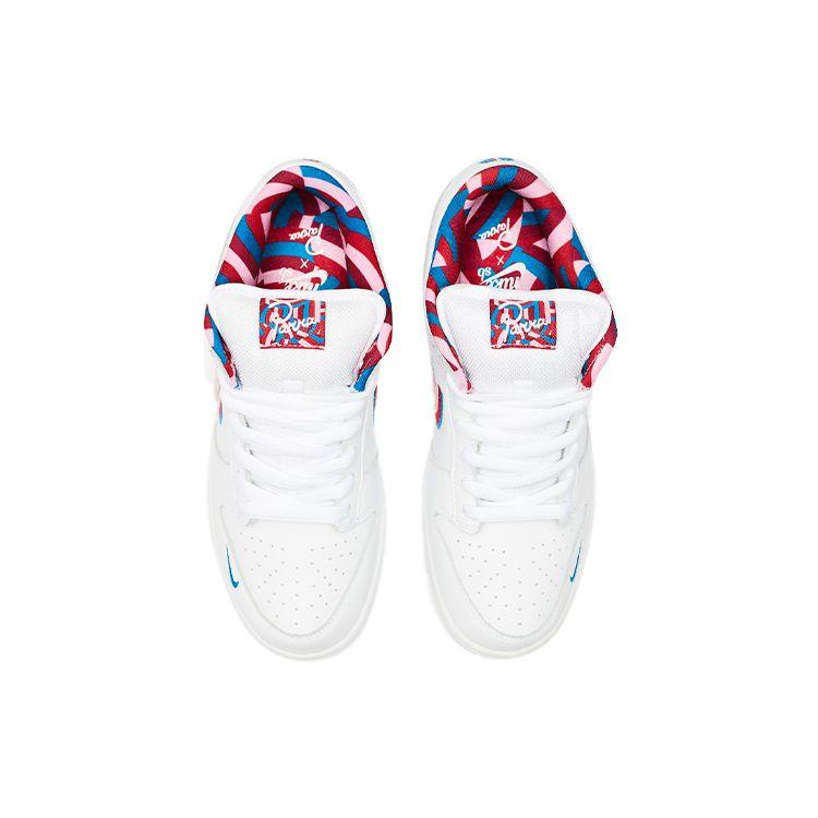 Parra x Nike Dunk Low OG SB QS Sneakers Unisex Bianco Rosa-Rise-Rosso-Ginnastica CN4504-100