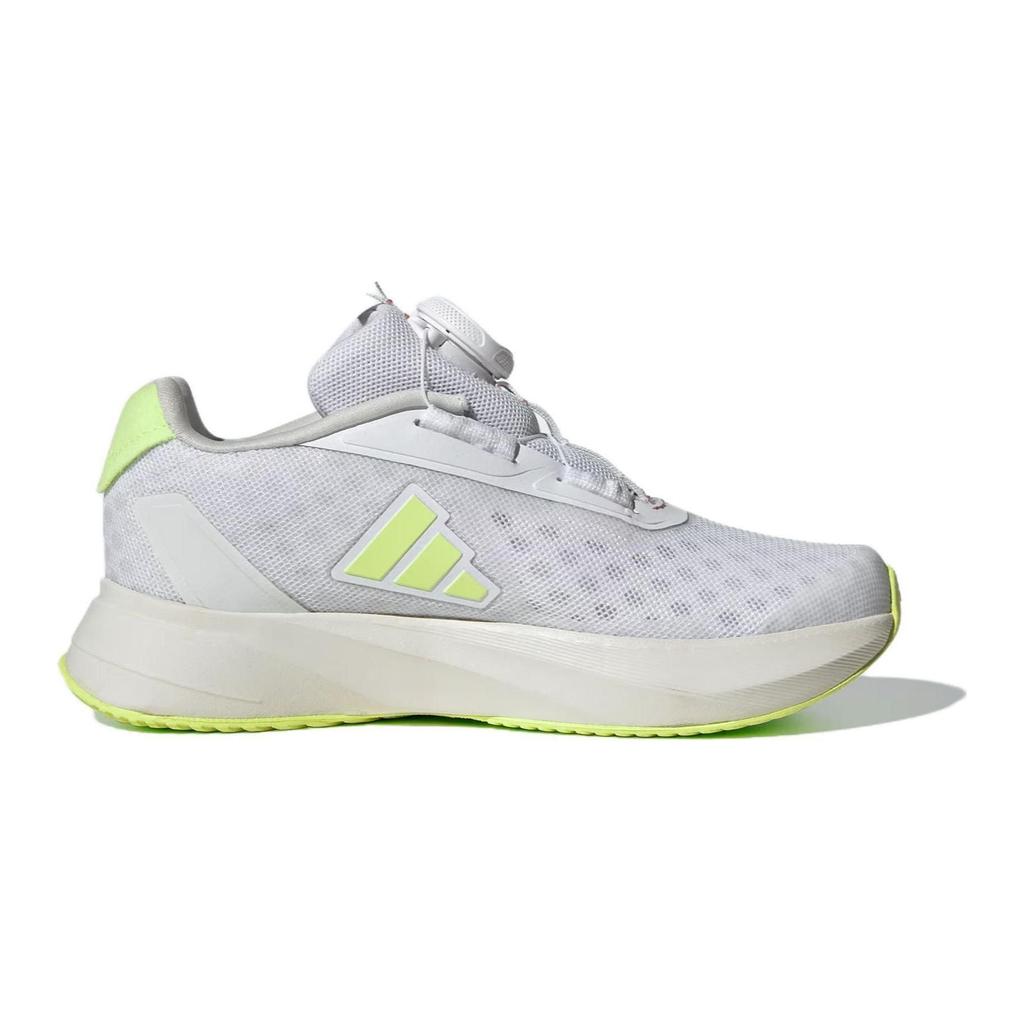 adidas Duramo Sl Mesh Comfortable Slip Resistant Cushioning Breathable Low Top Kids Lifestyle Shoes White Green Kids' IH5834