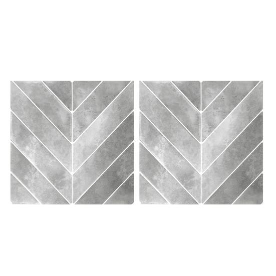 2 Pcs Wall Tile Stickers, Peel And Stick Backsplash, Self Adhesive Waterproof Kitchen Wall Tile Decals for Kitchen, Bathroom, Walls, Floors